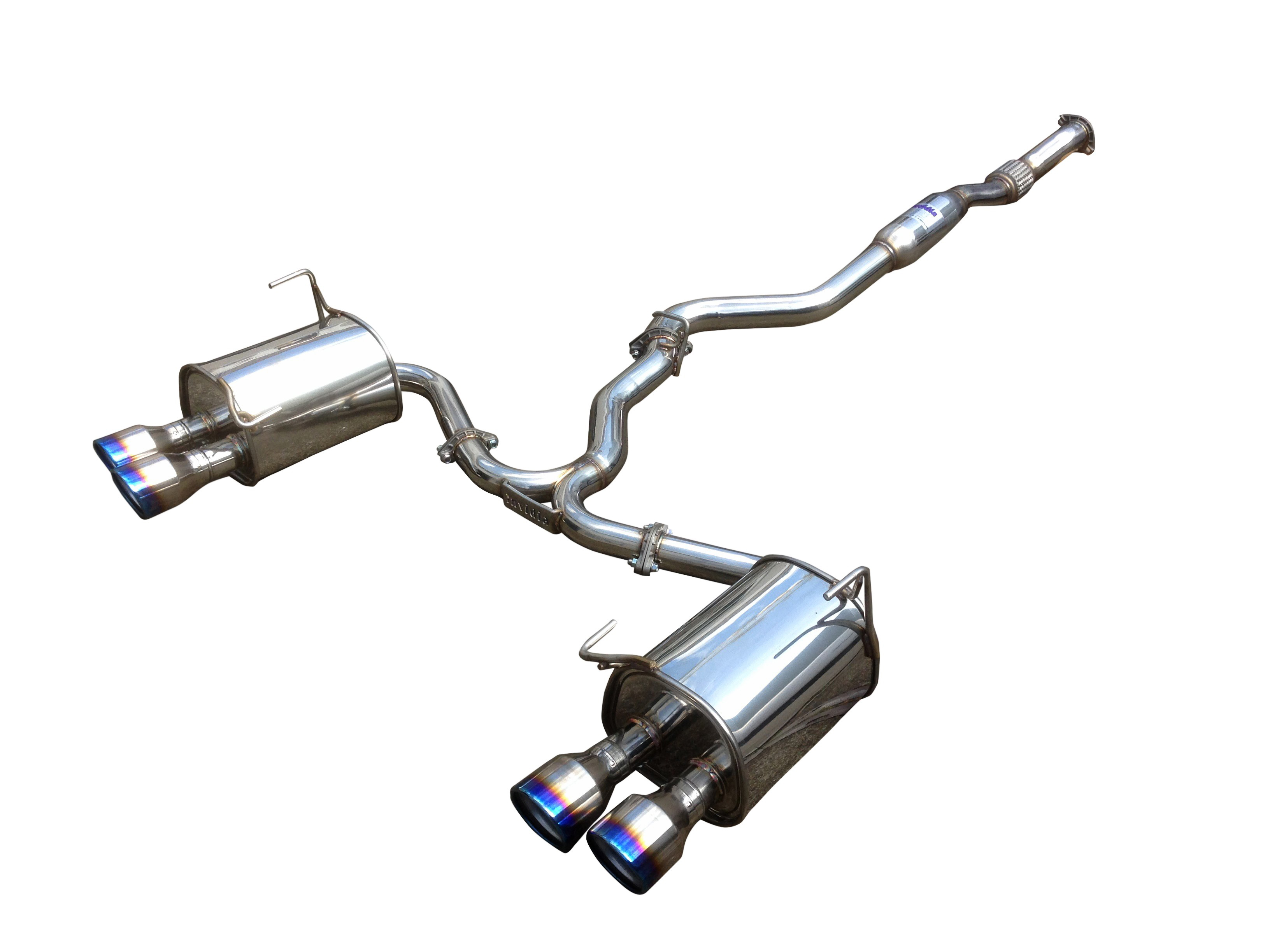 SUBARU IMPREZA WRX 14+ Q300 DUAL CATBACK INCL TUV [INVIDIA]