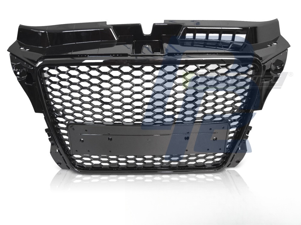 Grille Sport Gloss Black PDC for Audi A3 8P 2008–2012 - 3