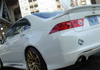 HONDA ACCORD 03-08 4D MUGEN STYLE FRP REAR SPOILER [AIT]
