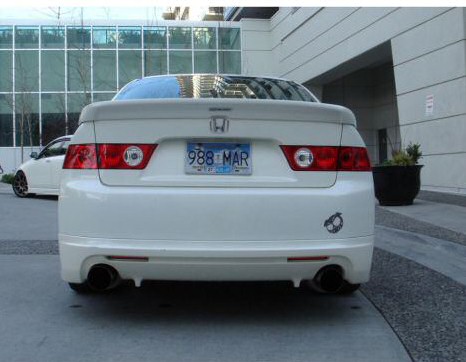 HONDA ACCORD 03-08 4D MUGEN STYLE FRP REAR SPOILER [AIT] - 3