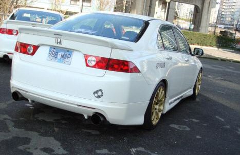 HONDA ACCORD 03-08 4D MUGEN STYLE FRP REAR SPOILER [AIT]