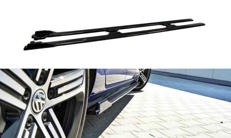SIDE SKIRTS DIFFUSERS VW GOLF VII R (FACELIFT)