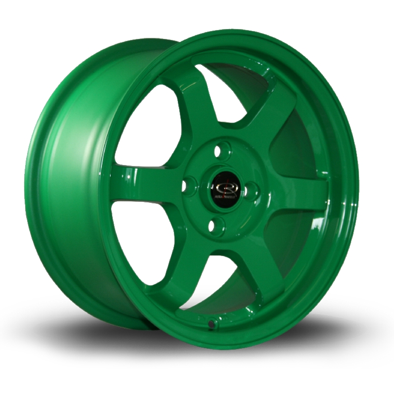 ROTA GRID (DRIFT) 15 INCH 7J 4X100 ET40 GREEN