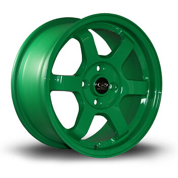 ROTA GRID (DRIFT) 15 INCH 7J 4X100 ET40 GREEN