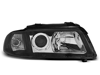 HEADLIGHTS AUDI A4 01.99-11.00 BLACK