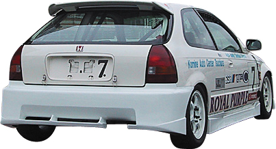 HONDA CIVIC 96-98 3D JP VIZAGES REAR BUMPER TYPE A