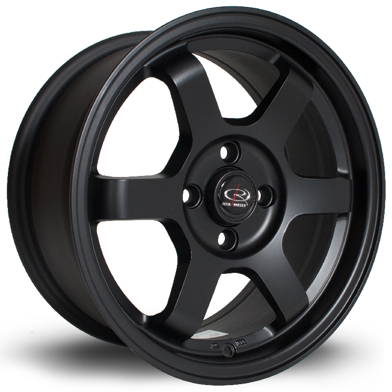 ROTA GRID (DRIFT) 15 INCH 7J 4X100 ET40 FBLACK