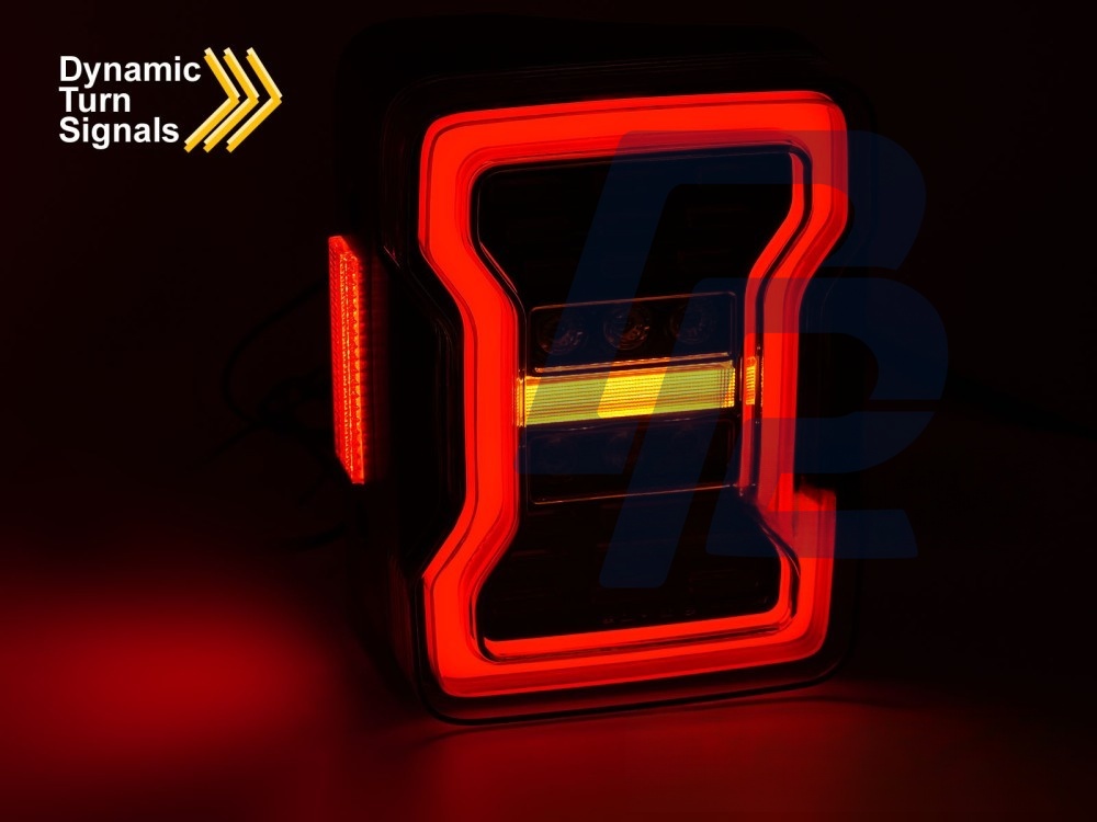 Tail Lights for Jeep Wrangler JK 2007–2018 LED Black - 7