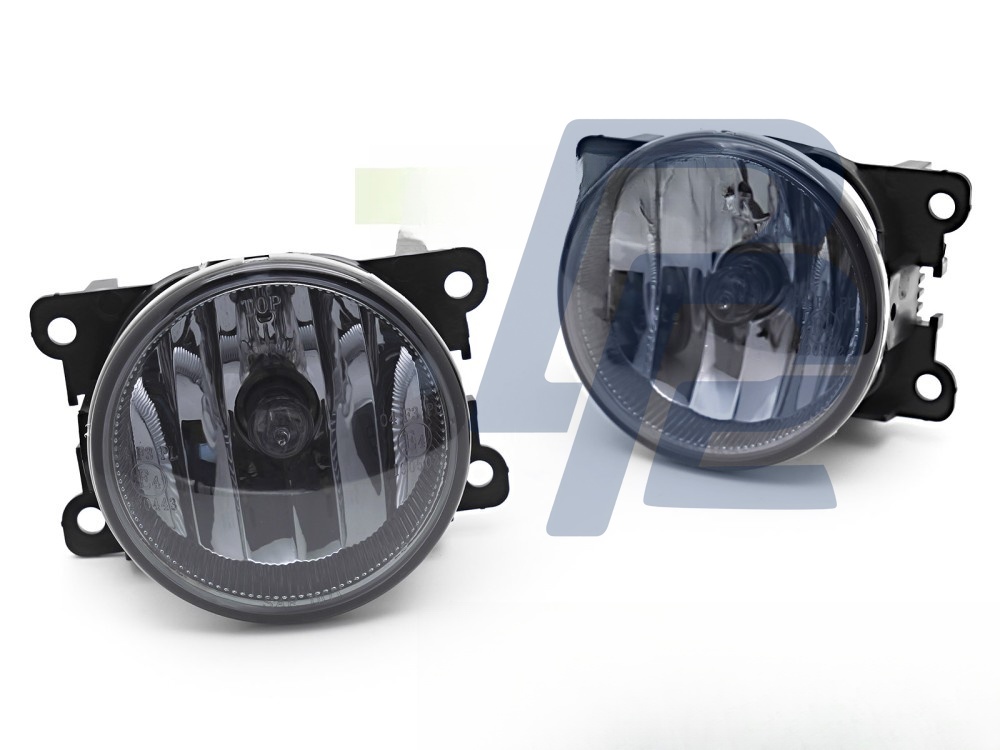 Fog Lights Smoked for Peugeot 206+ 2009–2012 / 207 2009–2012 / 3008 2009–2016 / 5008 Citroen C3 / C3 Picasso - 2