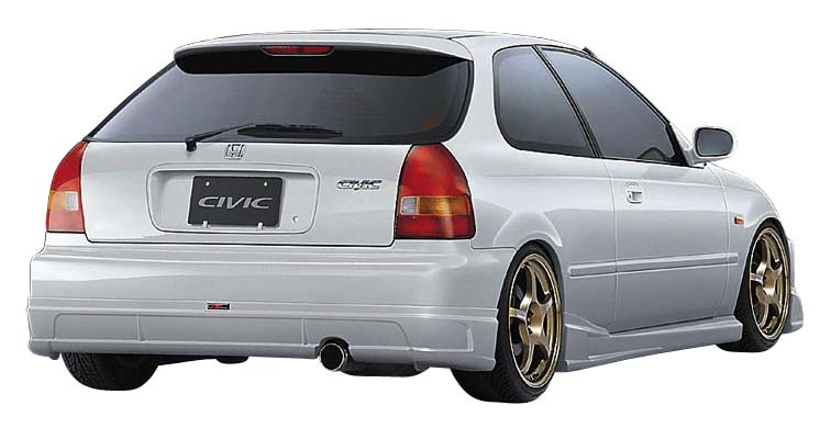 HONDA CIVIC 96-00 3D JP VIZAGES URETHANE BAKRE LÄPP