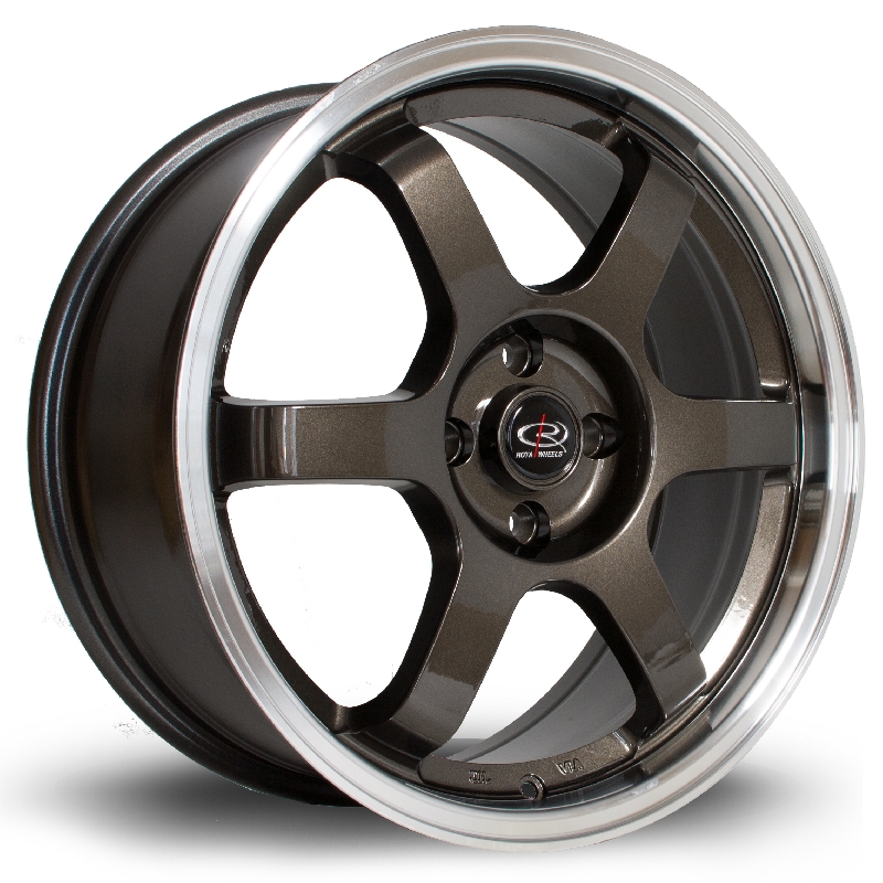 ROTA GRID (DRIFT) 17 INCH 7.5J 4X100 ET45 RLGUNMETAL