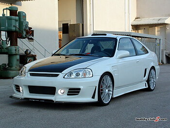 HONDA CIVIC 99-00 ZEN/BUDDYCLUB2 FRONT BUMPER [AIT]