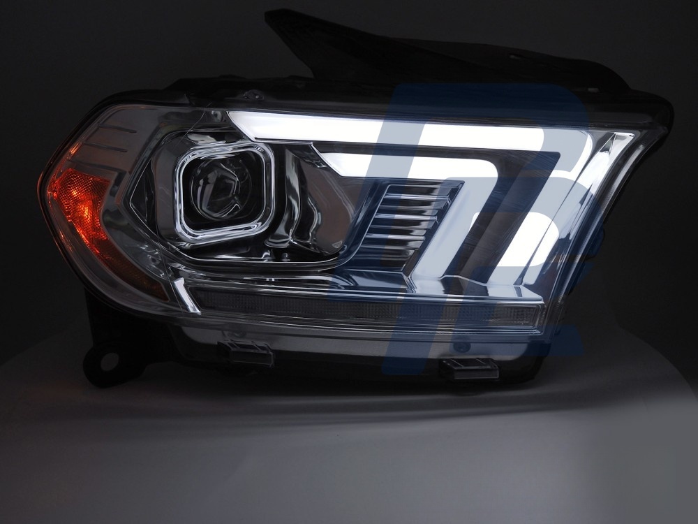 Xenon Headlights Chrome Tube Sequential for Dodge Durango 2010–2013 - 3