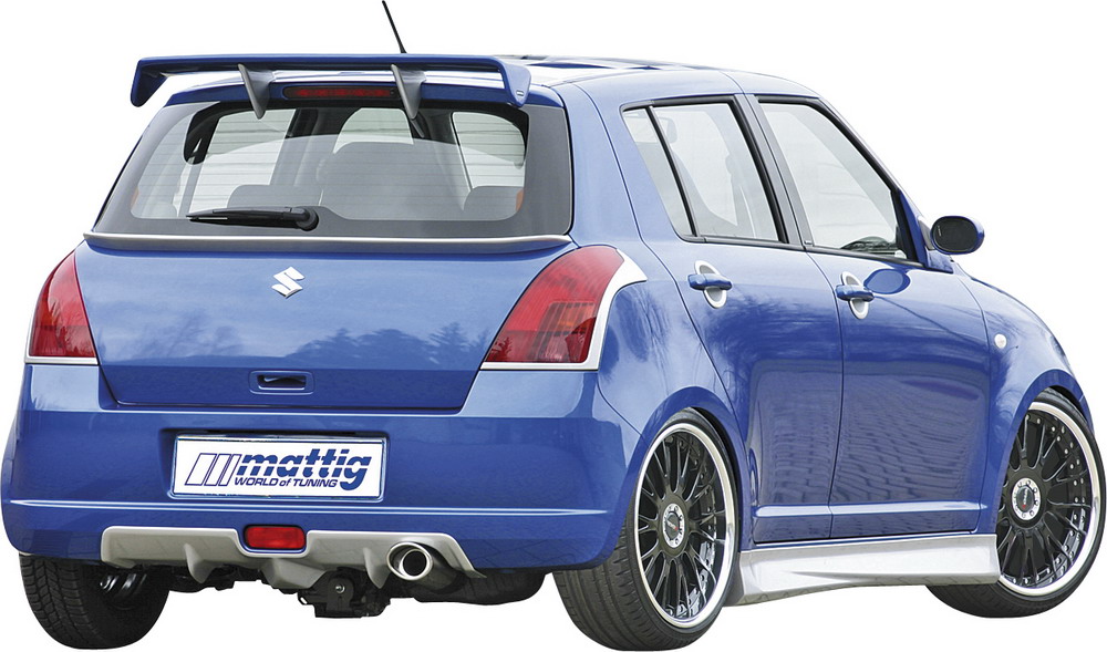 SUZUKI SWIFT 05+ SPL-TUNING REAR BUMPERLIP