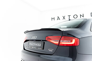 SPOILER CAP SUITABLE FOR AUDI A4 SEDAN B8 / B8 FACELIFT – MAXTON DESIGN