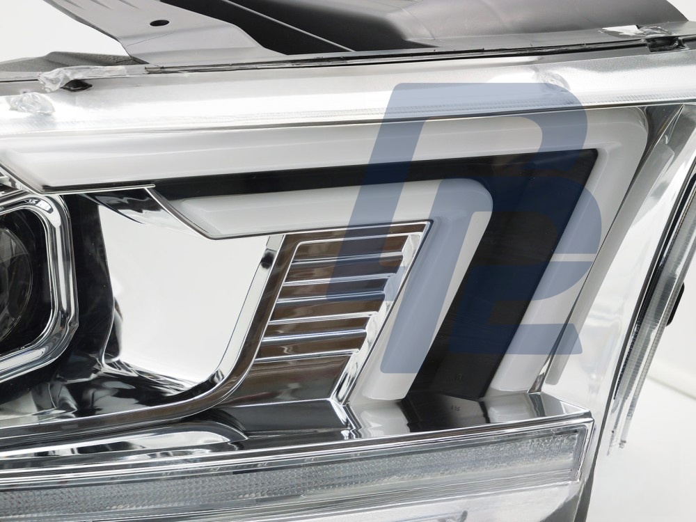 Headlights Chrome Tube Sequential for Dodge Durango 2010–2013 - 2
