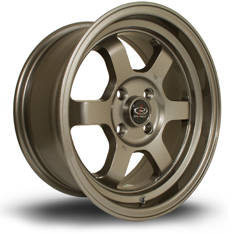ROTA GRID (DRIFT)-V 15 INCH 7J 4X100 ET20 BRONZE