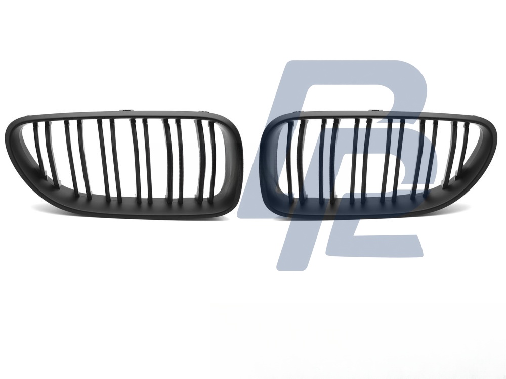 Grille Sport Matt Black Double-Slat for BMW F12 / F13 2011–2018 - 5