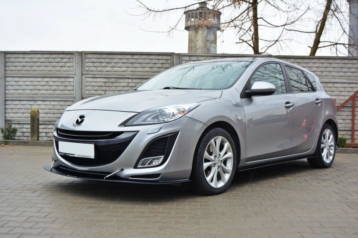 Front Racing Splitter Mazda 3 MK2 Sport (Preface) - 4