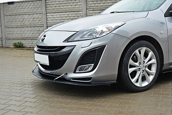 FRONT RACING SPLITTER SUITABLE FOR MAZDA 3 MK2 SPORT (PREFACE) – MAXTON DESIGN