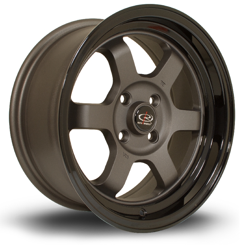 ROTA GRID (DRIFT)-V 15 INCH 7J 4X100 ET20 FGMBLACK