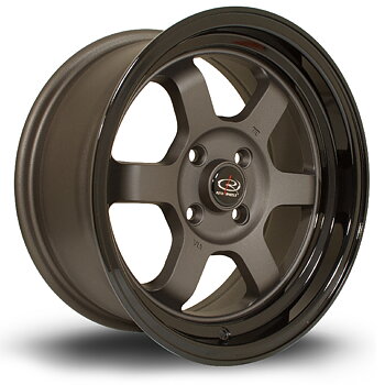 ROTA GRID (DRIFT)-V 15 INCH 7J 4X100 ET20 FGMBLACK