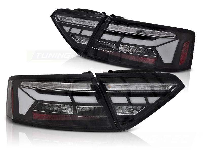 LED-BAKLYKTOR SVART SEQ TILL AUDI A5 2011-2016 OEM BULB