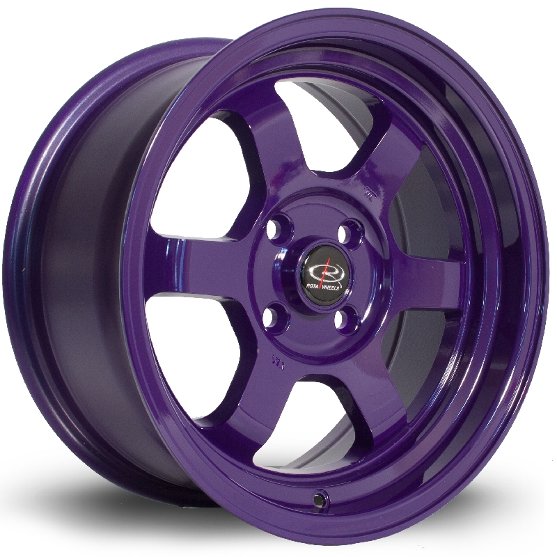 ROTA GRID (DRIFT)-V 15 INCH 7J 4X100 ET20 VIOLET