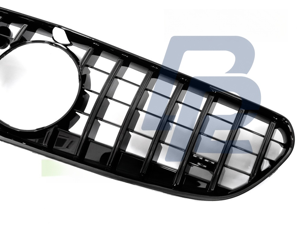 Grille Sport Gloss Black for Mercedes C217 / A217 2014–2020 - 2