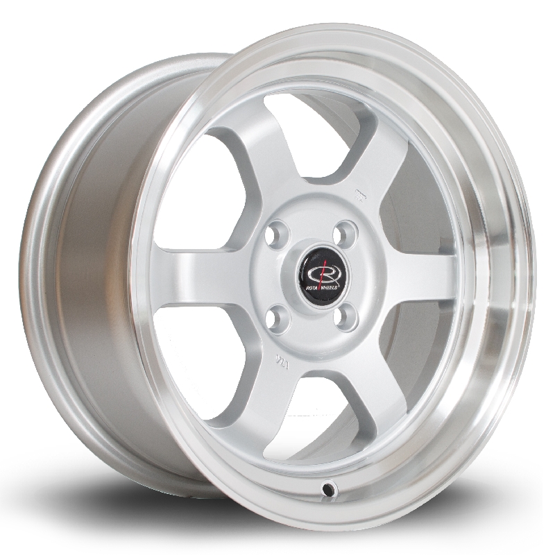 ROTA GRID (DRIFT)-V 15 INCH 7J 4X100 ET20 RLSILVER