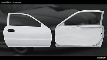 HONDA PRELUDE 92-96 FRONT RIGHT DOOR LIGHTWEIGHT FRP