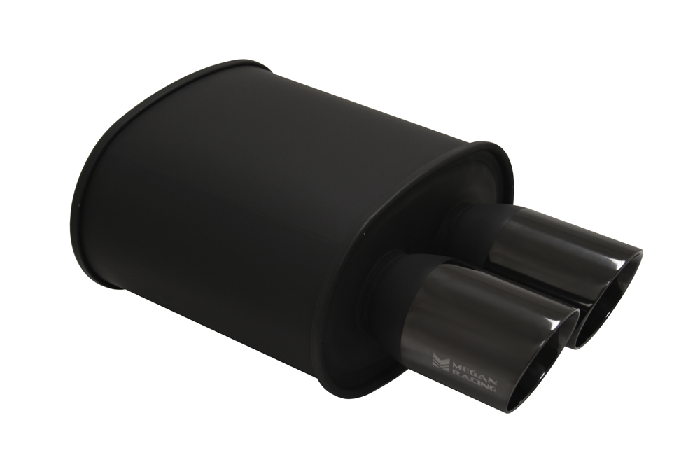 UNIVERSAL 2.5 INCH MEGAN RACING M-BC DUAL B/C TIP MUFFLER