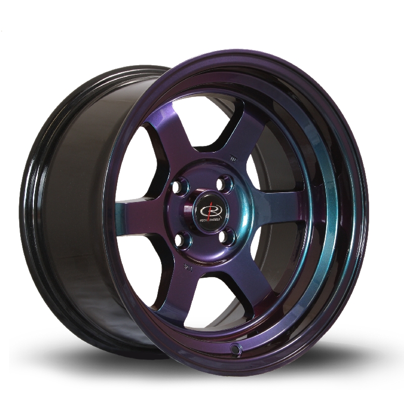 ROTA GRID (DRIFT)-V 15 INCH 8J 4X100 ET0 NEOCHROME
