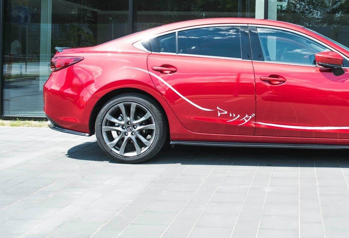 Rear Side Splitters Mazda 6 GJ (MK3) Facelift (2014- 2017) - 4
