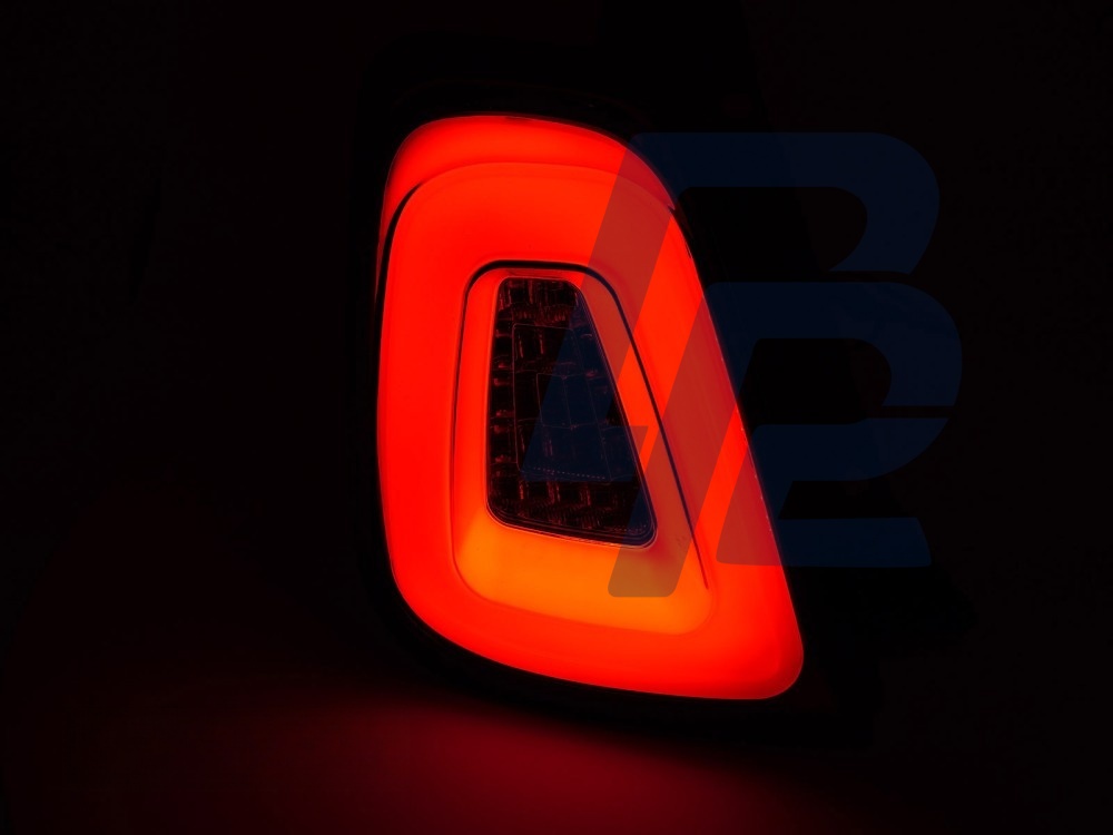 Tail Lights for Fiat 500 2015–2020 White LED Bar - 3