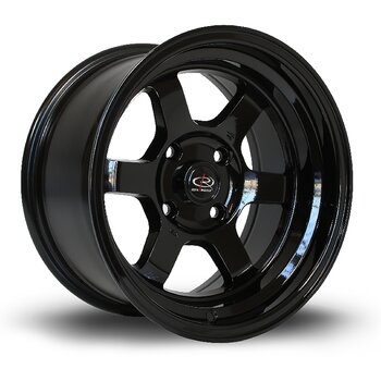 ROTA GRID (DRIFT)-V 15 INCH 8J 4X100 ET0 BLACK