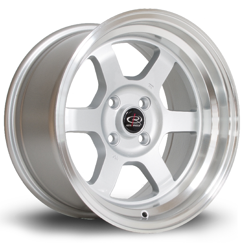 ROTA GRID (DRIFT)-V 15 INCH 8J 4X100 ET0 RLSILVER