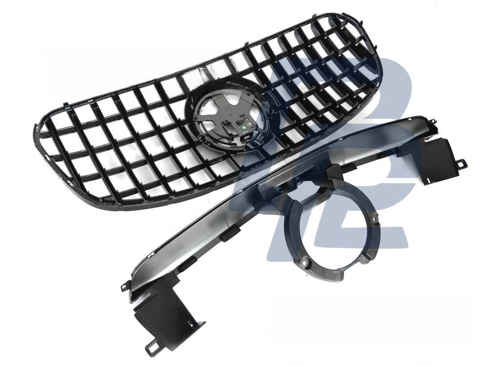 Grille Sport Black/Chrome for Mercedes GLS X167 2023–2026 - 2