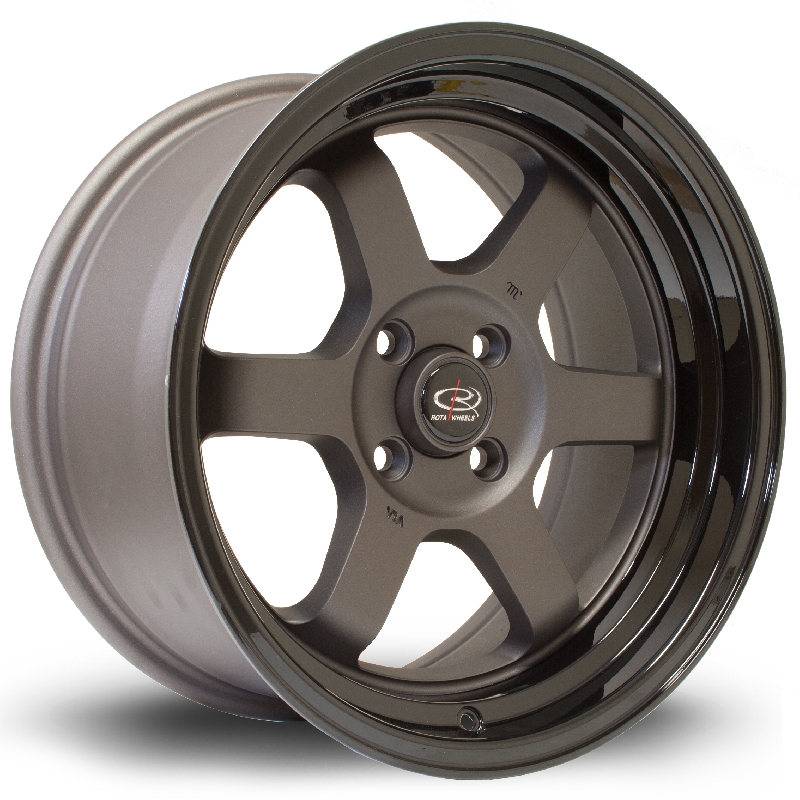 ROTA GRID (DRIFT)-V 16 INCH 8J 4X100 ET20 FGMBLACK