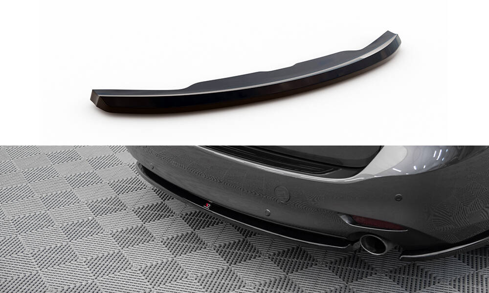 Central Rear Splitter Mazda 6 Mk3 Facelift