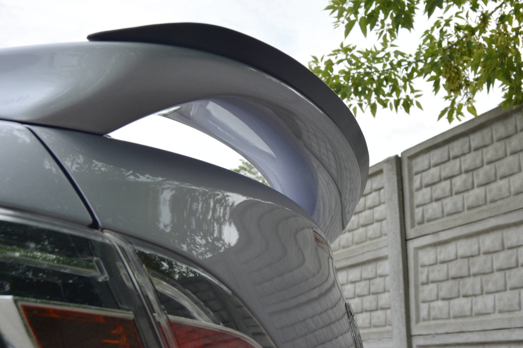 Spoiler Extension CAP  Mazda 6 MK2 Sport Hatch (Gh-series) Pre-facelift (2008-2010) - 3