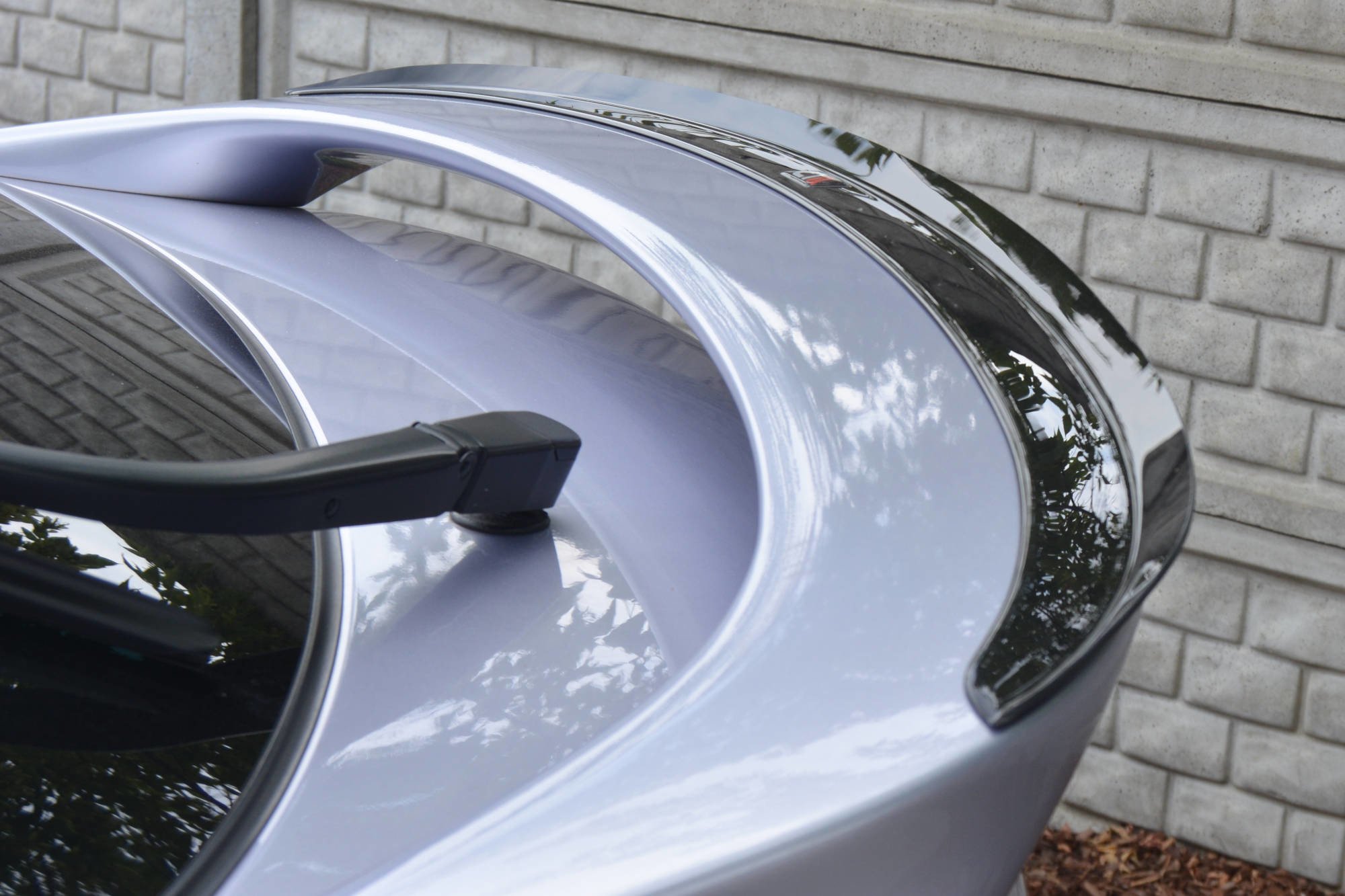 Spoiler Extension CAP  Mazda 6 MK2 Sport Hatch (Gh-series) Pre-facelift (2008-2010)