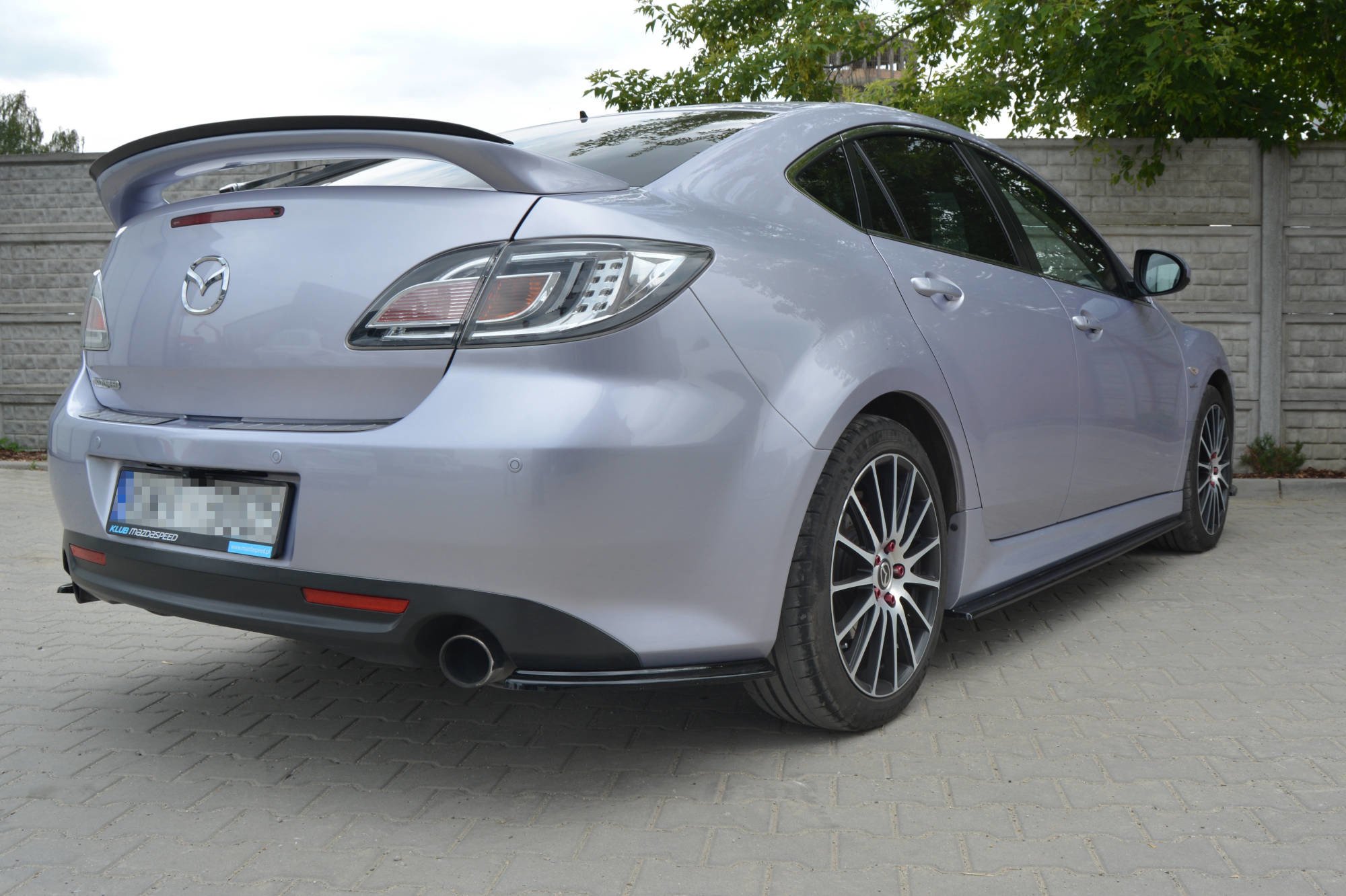 Side Skirts Splitters  Mazda 6 MK2 Sport Hatch (Gh-series) Pre-facelift (2008-2010) - 4