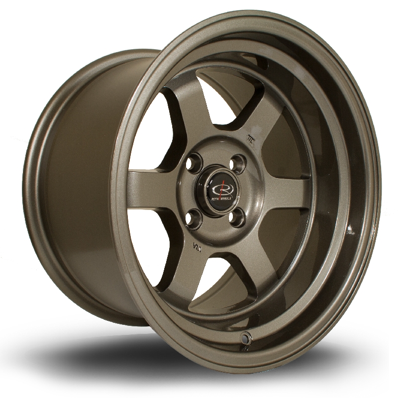 ROTA GRID (DRIFT)-V 15 INCH 9J 4X100 ET0 BRONZE