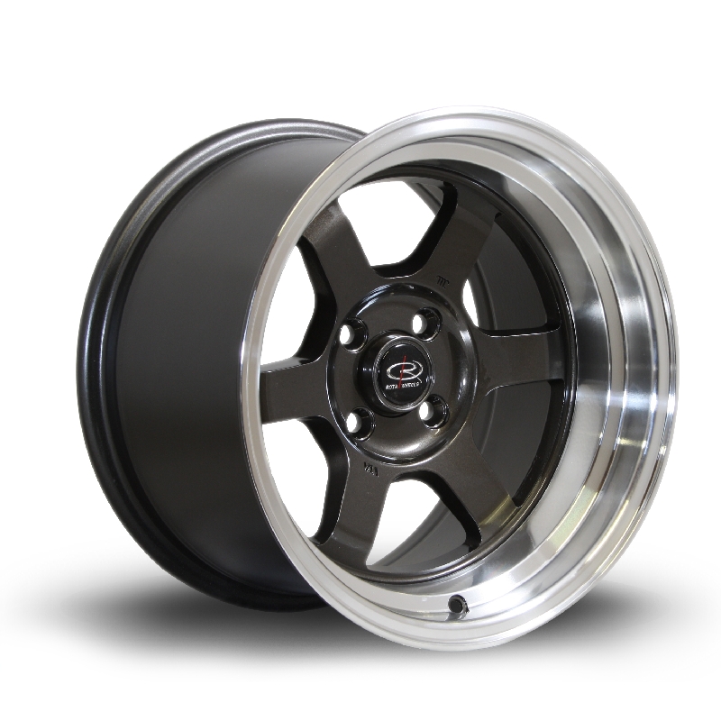 ROTA GRID (DRIFT)-V 15 INCH 9J 4X100 ET0 RLGUNMETAL