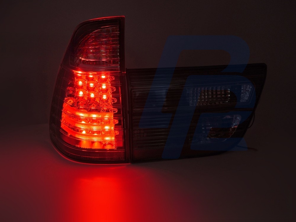 LED Tail Lights Black for BMW X5 E53 09.1999–10.2003 - 4