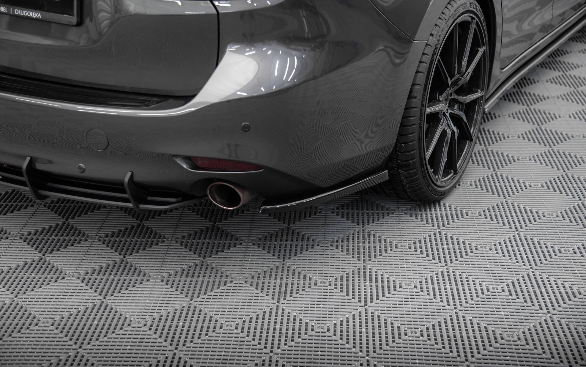 Rear Side Splitters V.1 Mazda 6 Mk3 Facelift - 2