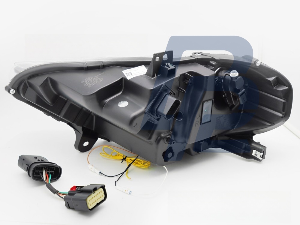 Headlights Black for Ford Mustang 2018–2021 - 5