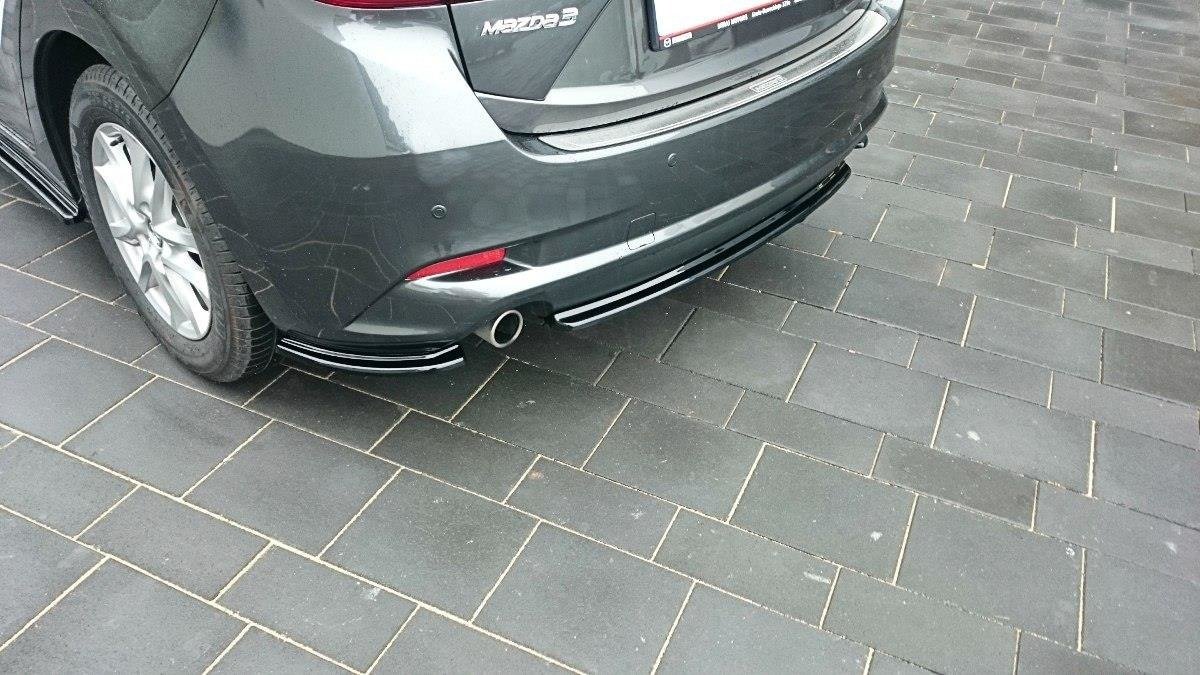 Central Rear Splitter Mazda 3 Mk3 Facelift - 3