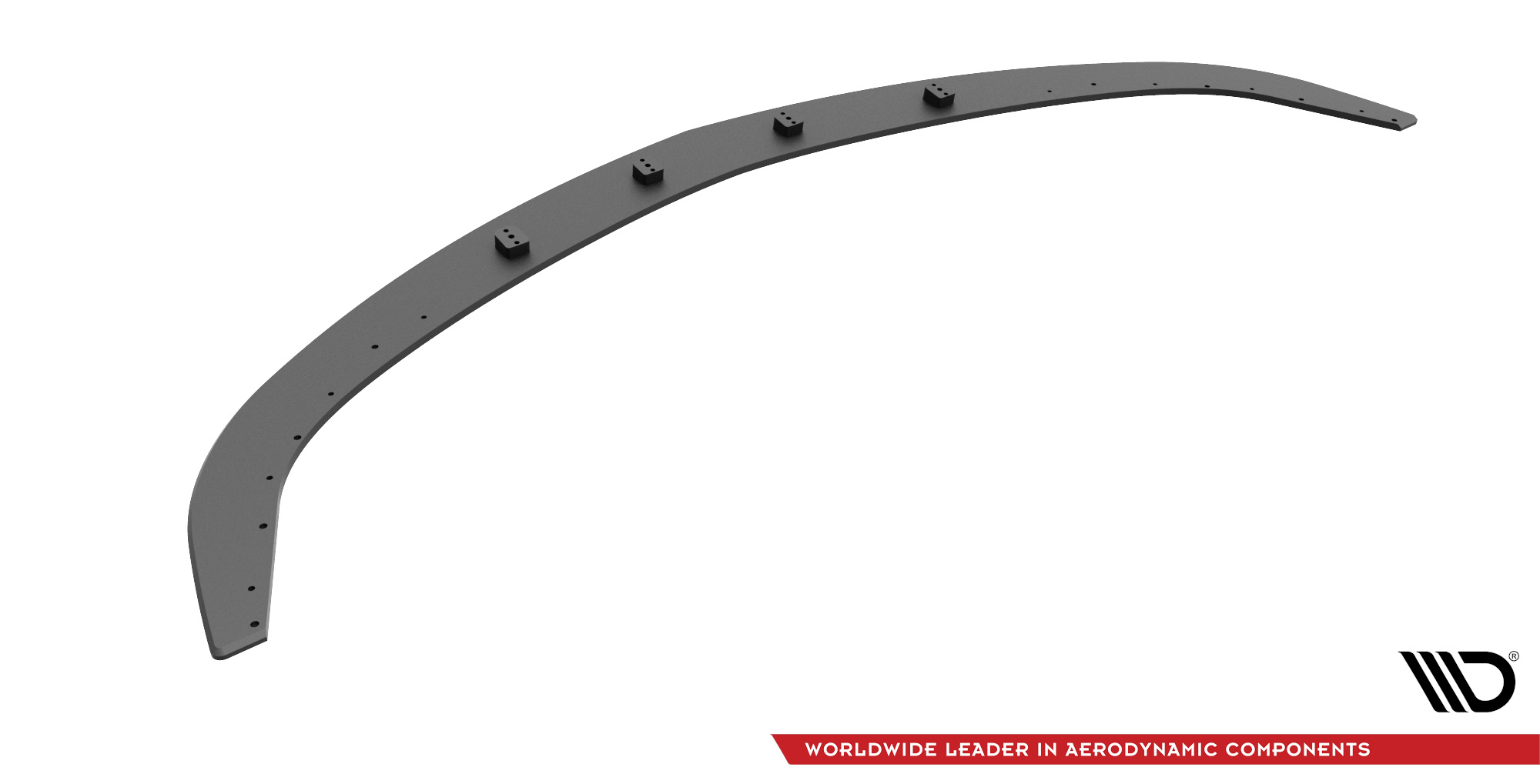 STREET PRO FRONT SPLITTER SUITABLE FOR MAZDA 3 MPS MK1 – MAXTON DESIGN - 3